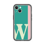 Slim Protection Premium Case［ オリジナル - initial color line - W green ］