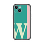 Slim Protection Premium Case［ オリジナル - initial color line - W green ］
