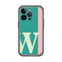 Slim Protection Premium Case［ オリジナル - initial color line - W green ］