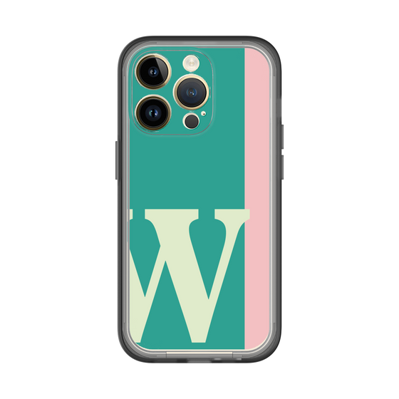 Slim Protection Premium Case［ オリジナル - initial color line - W green ］