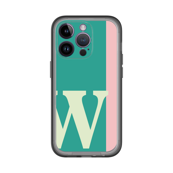 Slim Protection Premium Case［ オリジナル - initial color line - W green ］