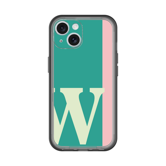 Slim Protection Premium Case［ オリジナル - initial color line - W green ］