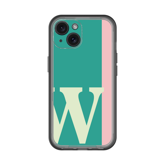 Slim Protection Premium Case［ オリジナル - initial color line - W green ］