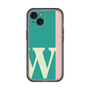Slim Protection Premium Case［ オリジナル - initial color line - W green ］