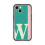 Slim Protection Premium Case［ オリジナル - initial color line - W green ］