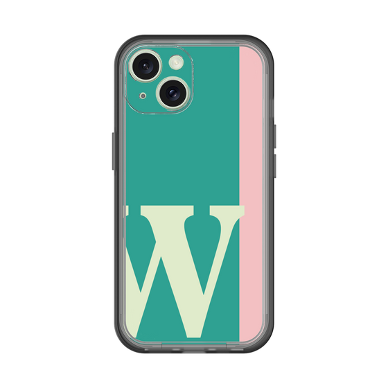 Slim Protection Premium Case［ オリジナル - initial color line - W green ］
