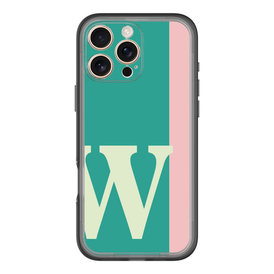 Slim Protection Premium Case［ オリジナル - initial color line - W green ］