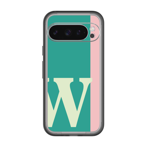 Slim Protection Premium Case［ オリジナル - initial color line - W green ］
