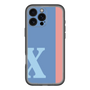 Slim Protection Premium Case［ オリジナル - initial color line - X blue ］