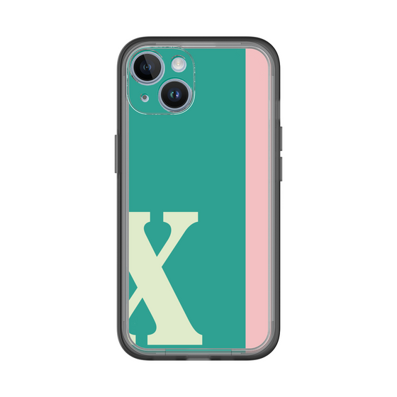 Slim Protection Premium Case［ オリジナル - initial color line - X green ］