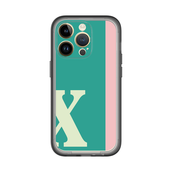 Slim Protection Premium Case［ オリジナル - initial color line - X green ］