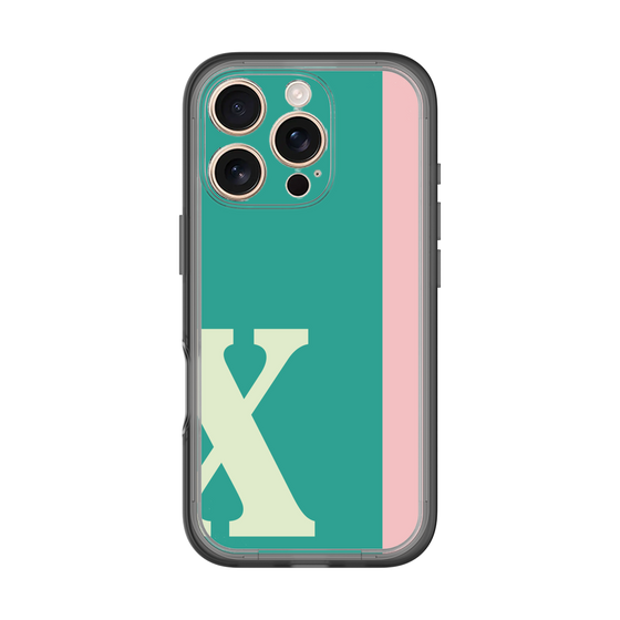 Slim Protection Premium Case［ オリジナル - initial color line - X green ］