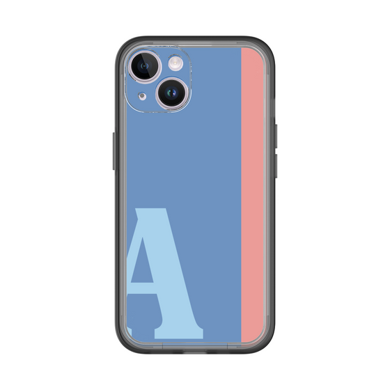 Slim Protection Premium Case［ オリジナル - initial color line - A blue ］