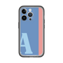Slim Protection Premium Case［ オリジナル - initial color line - A blue ］