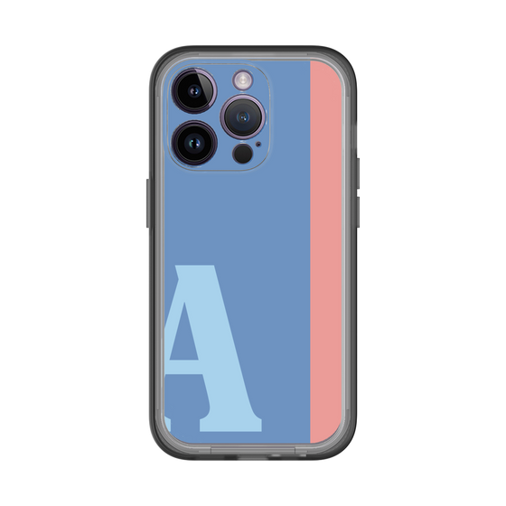 Slim Protection Premium Case［ オリジナル - initial color line - A blue ］