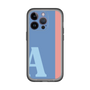 Slim Protection Premium Case［ オリジナル - initial color line - A blue ］