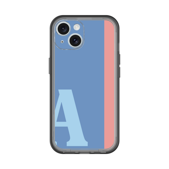 Slim Protection Premium Case［ オリジナル - initial color line - A blue ］