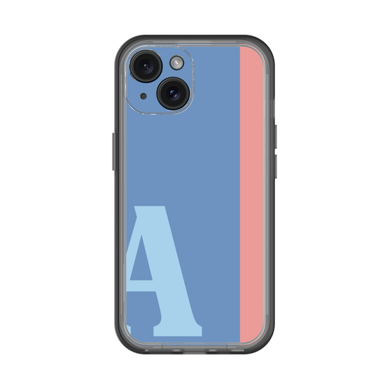 Slim Protection Premium Case［ オリジナル - initial color line - A blue ］
