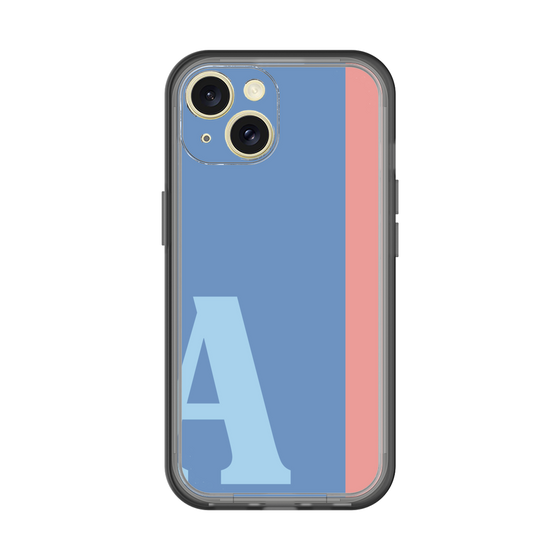 Slim Protection Premium Case［ オリジナル - initial color line - A blue ］