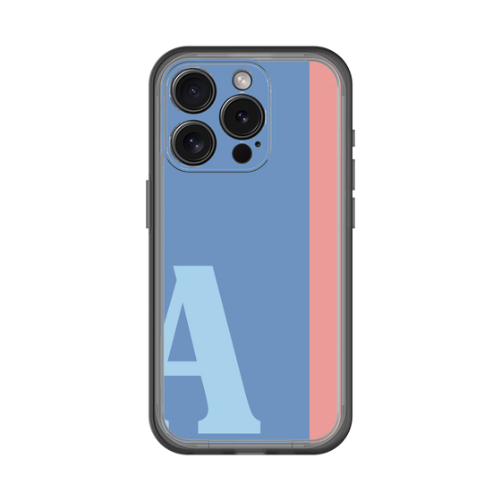 Slim Protection Premium Case［ オリジナル - initial color line - A blue ］