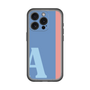 Slim Protection Premium Case［ オリジナル - initial color line - A blue ］