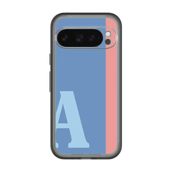 Slim Protection Premium Case［ オリジナル - initial color line - A blue ］