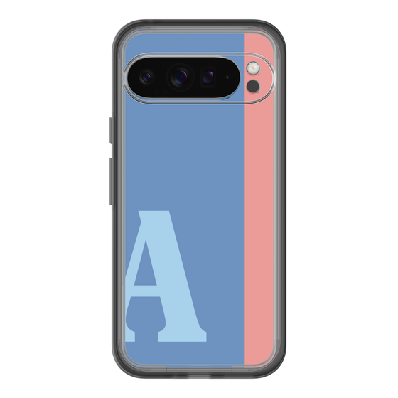 Slim Protection Premium Case［ オリジナル - initial color line - A blue ］