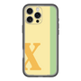 Slim Protection Premium Case［ オリジナル - initial color line - X yellow ］