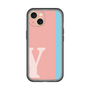 Slim Protection Premium Case［ オリジナル - initial color line - Y pink ］
