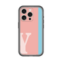 Slim Protection Premium Case［ オリジナル - initial color line - Y pink ］