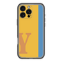 Slim Protection Premium Case［ オリジナル - initial color line - Y orange ］