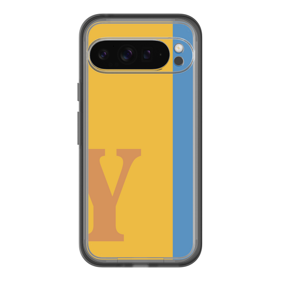 Slim Protection Premium Case［ オリジナル - initial color line - Y orange ］