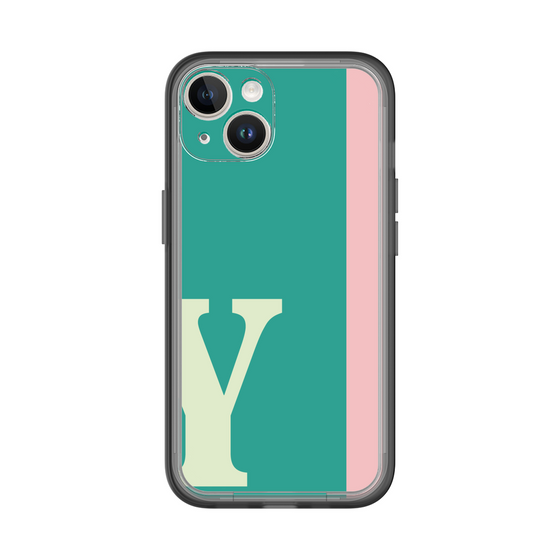 Slim Protection Premium Case［ オリジナル - initial color line - Y green ］