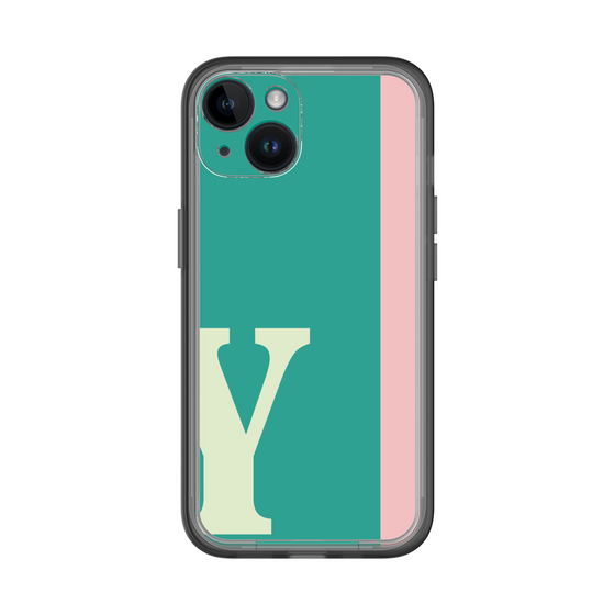 Slim Protection Premium Case［ オリジナル - initial color line - Y green ］