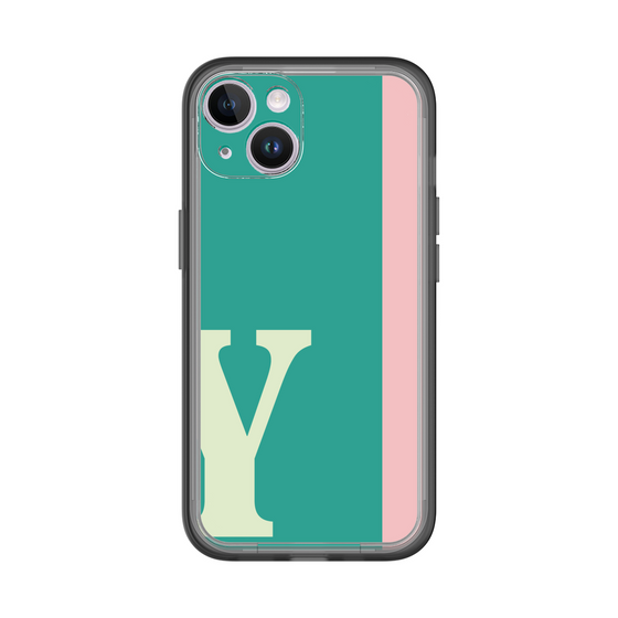 Slim Protection Premium Case［ オリジナル - initial color line - Y green ］