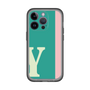 Slim Protection Premium Case［ オリジナル - initial color line - Y green ］