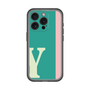 Slim Protection Premium Case［ オリジナル - initial color line - Y green ］