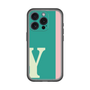Slim Protection Premium Case［ オリジナル - initial color line - Y green ］