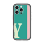 Slim Protection Premium Case［ オリジナル - initial color line - Y green ］