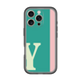 Slim Protection Premium Case［ オリジナル - initial color line - Y green ］