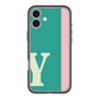 Slim Protection Premium Case［ オリジナル - initial color line - Y green ］