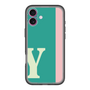 Slim Protection Premium Case［ オリジナル - initial color line - Y green ］