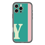 Slim Protection Premium Case［ オリジナル - initial color line - Y green ］