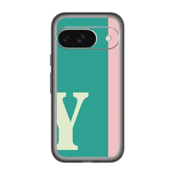Slim Protection Premium Case［ オリジナル - initial color line - Y green ］