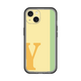 Slim Protection Premium Case［ オリジナル - initial color line - Y yellow ］