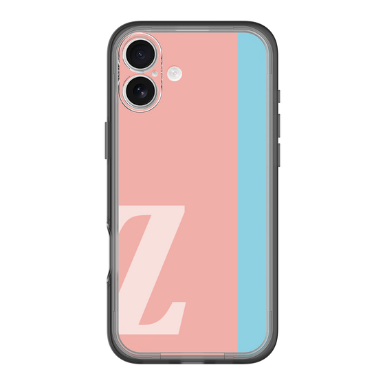 Slim Protection Premium Case［ オリジナル - initial color line - Z pink ］
