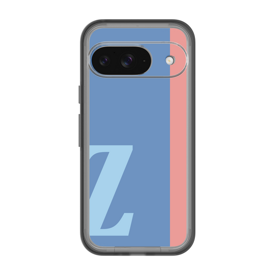 Slim Protection Premium Case［ オリジナル - initial color line - Z blue ］