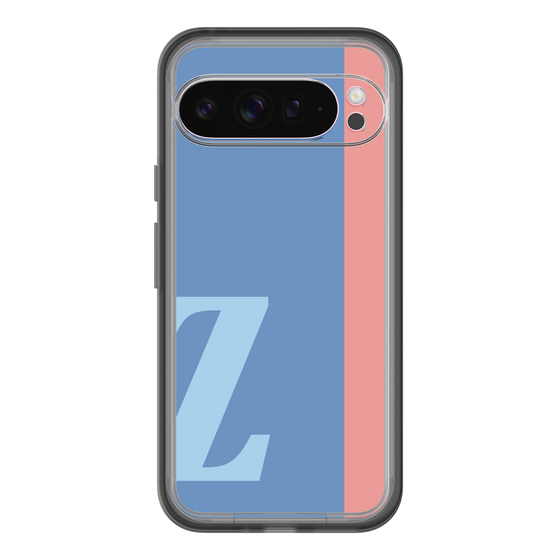 Slim Protection Premium Case［ オリジナル - initial color line - Z blue ］