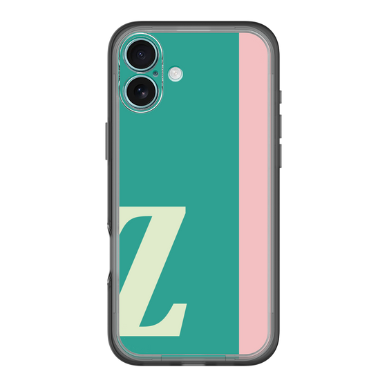 Slim Protection Premium Case［ オリジナル - initial color line - Z green ］