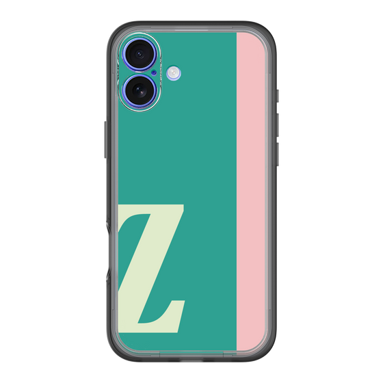 Slim Protection Premium Case［ オリジナル - initial color line - Z green ］